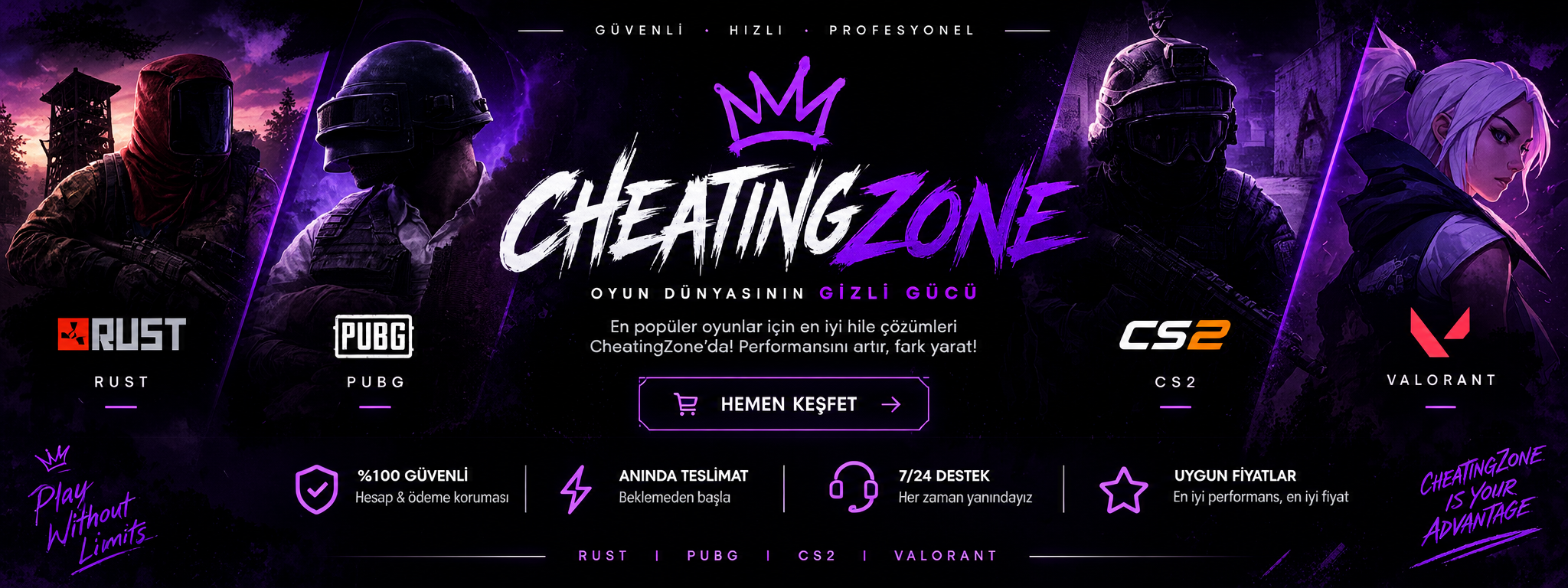 CheatingZone Banner